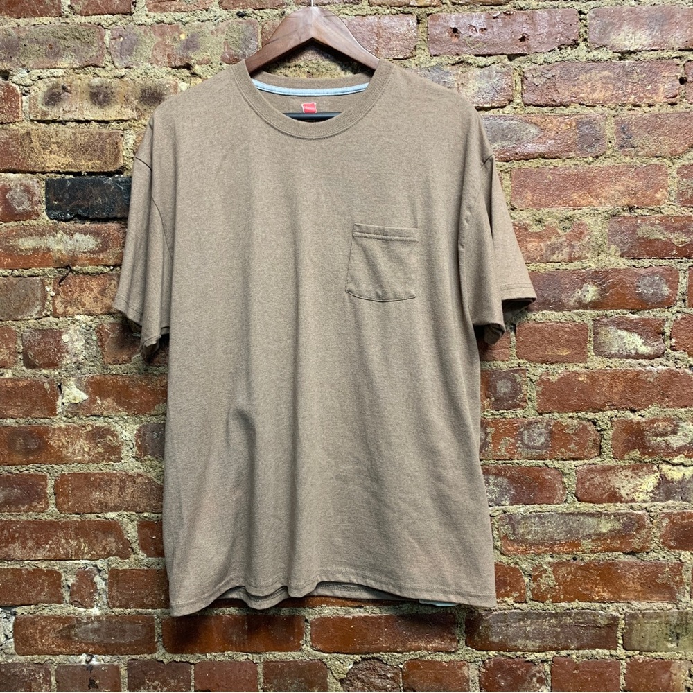 Tan Hanes T-Shirt - Size Large - Great condition